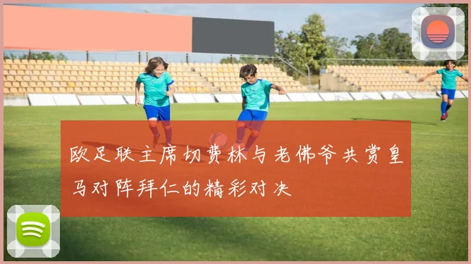 欧足联主席切费林与老佛爷共赏皇马对阵拜仁的精彩对决